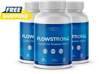 FlowStrong prostate support capsule bottles